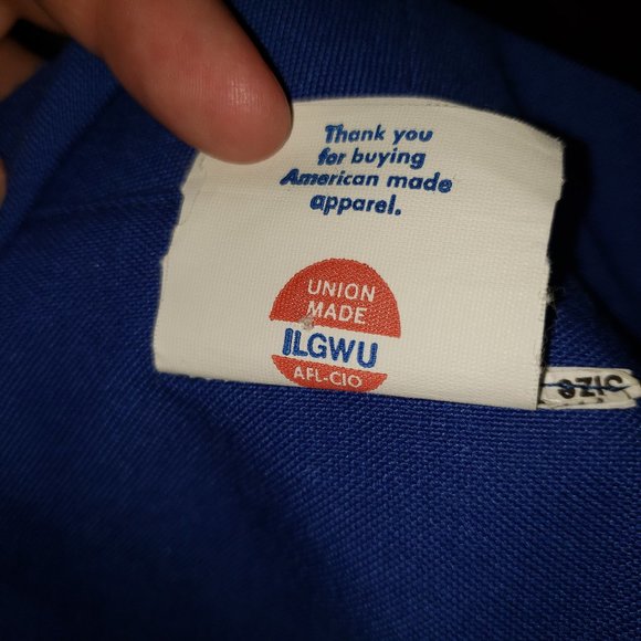 Vintage 80s Union Label 2 piece women's Dress Suit set by KATHY J dark blue - Picture 5 of 7